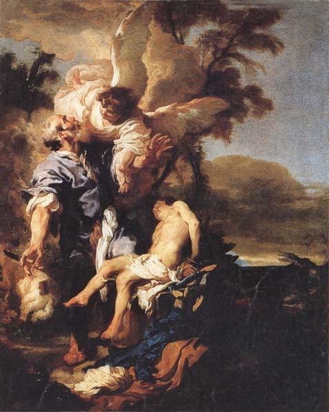 LISS, Johann The Sacrifice of Isaac oil painting image